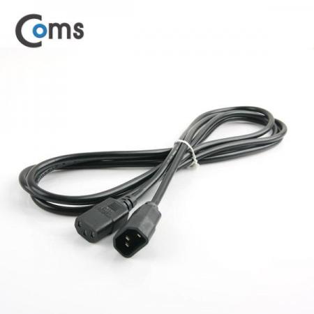 디바이스마트,컴퓨터/모바일/가전 > 네트워크/케이블/컨버터/IOT > 리피터/젠더/전원 케이블 > 파워/기타 전원 케이블,Coms,파워 캡 코드(연장/모니터용) 1M [P3210],