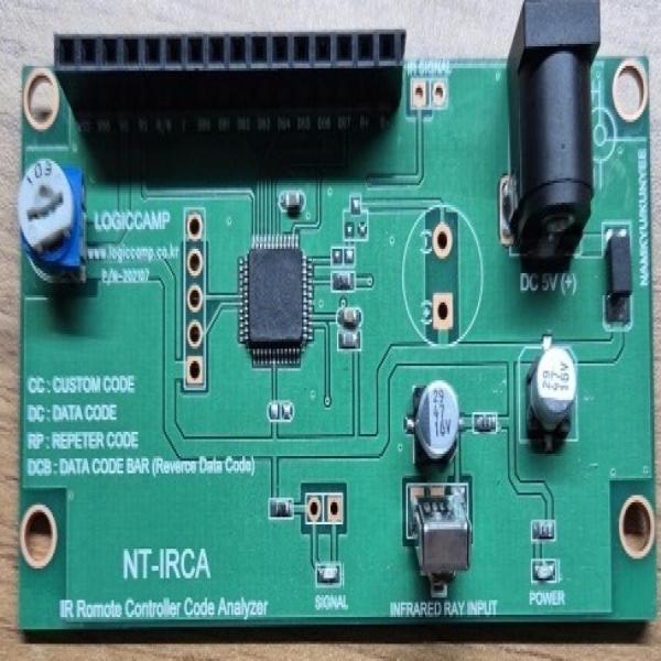 디바이스마트,MCU보드/전자키트 > 버튼/스위치/제어/RTC > 원격제어/무선컨트롤,네오틱스,적외선 리모컨 신호 해독기(NT-IRCA),적외선(Ir) 리모컨은 현재 각 가정 또는 회사 기타 사회의 많은 분야에서 사용되고 있으며, TV, 오디오, 전등 기타 우리생활 각 분야에서 폭 넓게 사용되는 전자기기로서 사용자가 원하는 기능을 원격으로 조정할 수 있도록 고안된 전자 기기입니다.