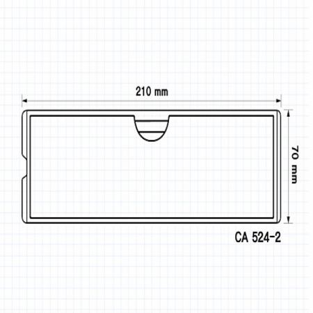 디바이스마트,공구함/작업대/엔클로저 > 공구함/부품함 > 부품케이스(중앙브레인) > 칸막이,중앙브레인,CA524-2용 칸막이,CA524-2용 칸막이 / 사이즈: 210*70