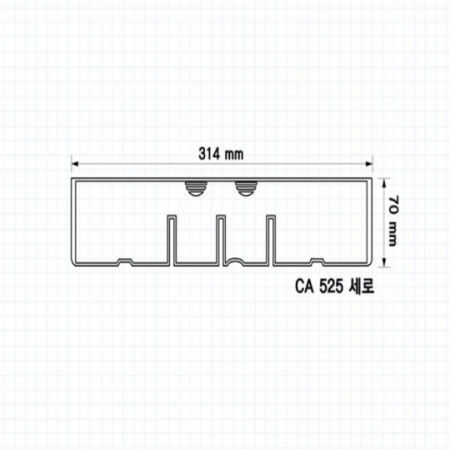 디바이스마트,공구함/작업대/엔클로저 > 공구함/부품함 > 부품케이스(중앙브레인) > 칸막이,중앙브레인,CA525용 칸막이 사이즈: 438*70,CA525용 칸막이 / 사이즈: 438*70