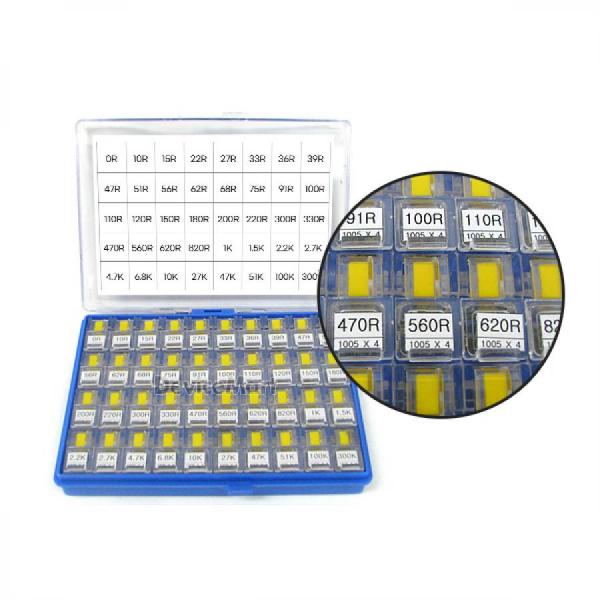 디바이스마트,RLC/수동소자 > 엔지니어 샘플키트 > 저항 키트 > 칩저항 키트,디바이스마트,NT-ARRAY저항 2012사이즈 40종 키트(100개入),ARRAY칩저항 2012사이즈 40종 각각 100개씩으로 구성되어 있습니다. 1005 x 4 , 1005사이즈 4개가 붙어서 2012 사이즈로 되어 있습니다.