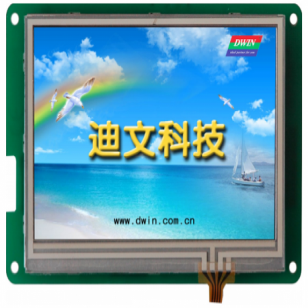 디바이스마트,LED/LCD > LCD COLOR > 칼라터치 LCD패널 > 6인치 컬러터치 LCD패널,DWIN,DMT48270C043_03WT ( 4.3인치 DGUS 간편 프로그램, UART LCD 일체형 모듈 ),4.3" 4선 압전식 터치 스크린, 16:9, 480x270, 65K Color, 300 nit 밝기, DGUS 간편 프로그램, 전압[V] 5(3.3~6), 전류[mA] 360mA@5V, 온도[C] -20/+70, 폰트 32MB, 그림 저장 256MB/836pcs, 56KB RAM, 3.3V TTL/COMS 인터페이스, Micro SD Card로 그림 파일 다운 로드, 1mm FCC10핀 커넥터, RTC, 부저 기능