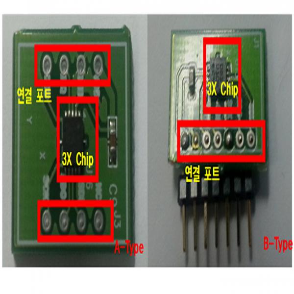 EM-3XS(3축 가속도 센서 모듈)