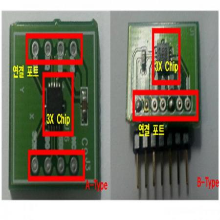 디바이스마트,MCU보드/전자키트 > 센서모듈 > 가속도/자이로/지자기센서 > 가속도센서,한국생명과학,EM-3XS(3축 가속도 센서 모듈),EM3XS는 MCU와 연결하여 3축(x, y, z)에 대한 정보를 MCU로 전송해주는 Module 입니다.