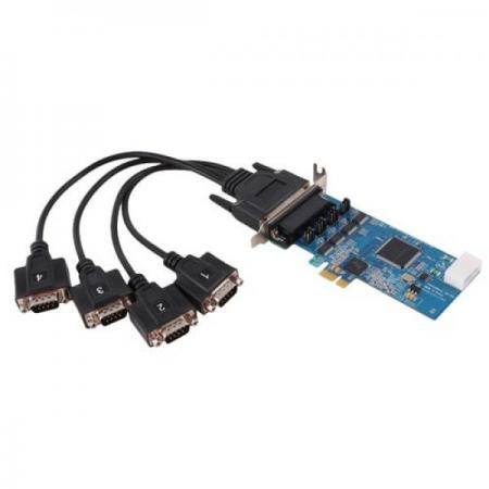 디바이스마트,컴퓨터/모바일/가전 > 네트워크/케이블/컨버터/IOT > 컨트롤러/확장카드 > 시리얼 확장카드,시스템베이스,Multi-4C/LPCIe RS232 (케이블 포함),SB16C1052PCI를 장착한 시리얼 통신 카드입니다. PCI 버스 전용 UART로 세계 최대 크기의 256-바이트 사이즈를 가진 송수신 FIFO를 가졌으며, 통신 속도 921.6Kbps에서도 오버런을 발생시키지 않는 성능을 보유하고 있습니다.