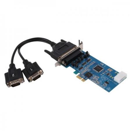 디바이스마트,컴퓨터/모바일/가전 > 네트워크/케이블/컨버터/IOT > 컨트롤러/확장카드 > 시리얼 확장카드,시스템베이스,Multi-2C/LPCIe COMBO (케이블 포함),SB16C1052PCI를 장착한 시리얼 통신 카드입니다. PCI 버스 전용 UART로 세계 최대 크기의 256-바이트 사이즈를 가진 송수신 FIFO를 가졌으며, 통신 속도 921.6Kbps에서도 오버런을 발생시키지 않는 성능을 보유하고 있습니다.