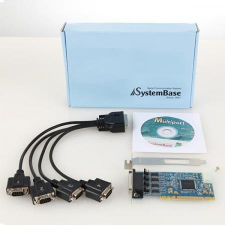 디바이스마트,컴퓨터/모바일/가전 > 네트워크/케이블/컨버터/IOT > 컨트롤러/확장카드 > 시리얼 확장카드,시스템베이스,Multi-4C/LPCI RS232 (케이블 포함),SB16C1052PCI를 장착한 시리얼 통신 카드입니다. PCI 버스 전용 UART로 세계 최대 크기의 256-바이트 사이즈를 가진 송수신 FIFO를 가졌으며, 통신 속도 921.6Kbps에서도 오버런을 발생시키지 않는 성능을 보유하고 있습니다.