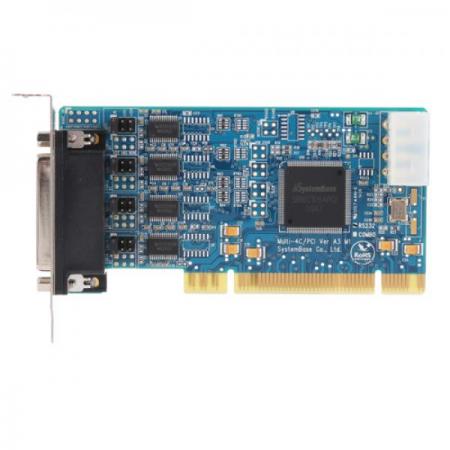 디바이스마트,컴퓨터/모바일/가전 > 네트워크/케이블/컨버터/IOT > 컨트롤러/확장카드 > 시리얼 확장카드,시스템베이스,Multi-4C/LPCI RS232 (케이블 포함),SB16C1052PCI를 장착한 시리얼 통신 카드입니다. PCI 버스 전용 UART로 세계 최대 크기의 256-바이트 사이즈를 가진 송수신 FIFO를 가졌으며, 통신 속도 921.6Kbps에서도 오버런을 발생시키지 않는 성능을 보유하고 있습니다.
