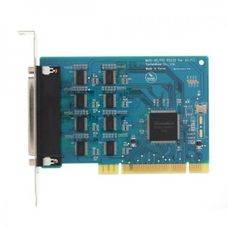 디바이스마트,컴퓨터/모바일/가전 > 네트워크/케이블/컨버터/IOT > 컨트롤러/확장카드 > 시리얼 확장카드,시스템베이스,Multi-8C/PCI RS232 (케이블 포함),SB16C1052PCI를 장착한 시리얼 통신 카드입니다. PCI 버스 전용 UART로 세계 최대 크기의 256-바이트 사이즈를 가진 송수신 FIFO를 가졌으며, 통신 속도 921.6Kbps에서도 오버런을 발생시키지 않는 성능을 보유하고 있습니다.