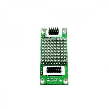 디바이스마트,MCU보드/전자키트 > 디스플레이 > 도트매트릭스,(주)케이 벨,Dot Led Module(8x8 dot Matrix),가로 8줄 세로8줄로 구성된 64 Dots Matrix LED 모듈 (Red color)