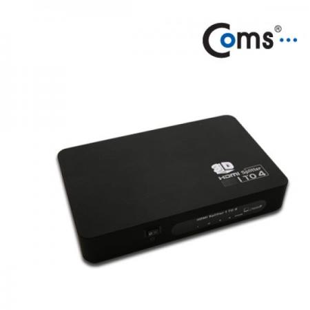 디바이스마트,컴퓨터/모바일/가전 > 네트워크/케이블/컨버터/IOT > KVM스위치/분배기/선택기 > 모니터 선택/분배/확장기,Coms,Coms HDMI 분배기 4:1 동시출력 VE296 [D2326],영상이 동시에 출력/ HDMI 1.3 규격 지원/4:1/1080p지원/HDMI 1.3a/HDCP지원