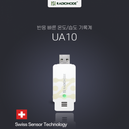 디바이스마트,계측기/측정공구 > 전기/전자 계측기 > 데이터로거/DAQ,라디오노드,USB 온습도 데이터로거 UA10,고정밀 온습도 측정을 위한 제품. USB 형태로 노트북에 연결하여 실시간 자료 수집을 위해 사용함. 스위스 습도센서를 사용하여 고정밀의 습도 측정 가능