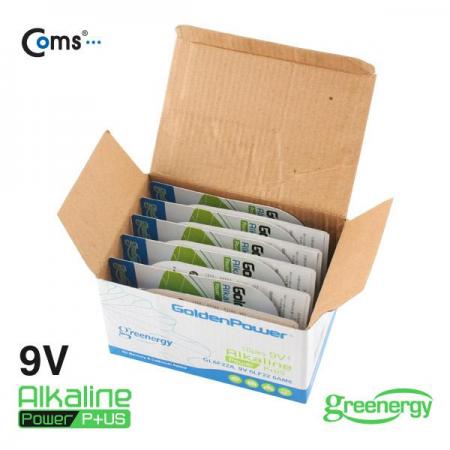 디바이스마트,전원/파워/배터리 > 배터리/배터리홀더 > 일회용건전지 > 9V 건전지(E형),골든파워,알카라인 9V 건전지 [GP506],제조사 : 골든파워 / E형 / 6LR61 / 전압 : 9V / 알카라인 Alkaline / 수량 : 1개 / 포장 : 카드형 포장