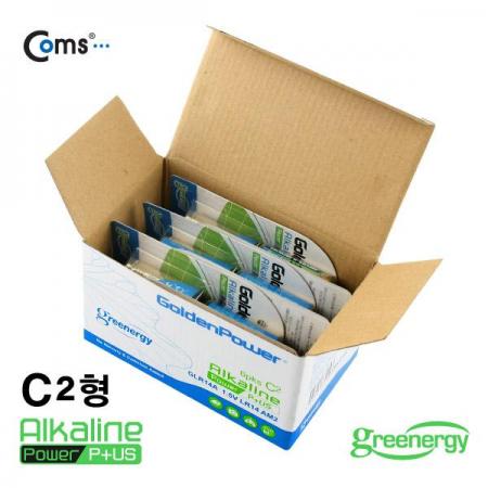 디바이스마트,전원/파워/배터리 > 배터리/배터리홀더 > 일회용건전지 > C형 건전지,골든파워,알카라인 건전지, C 타입,1.5V [GP504],제조사 : 골든파워 / C형 / LR14 / 전압 : 1.5V / 알카라인 Alkaline / 수량 : 2개 / 포장 : 카드형 포장