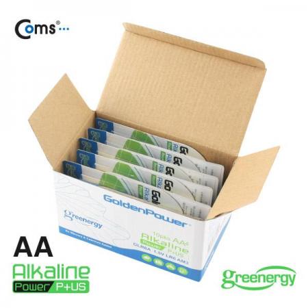 디바이스마트,전원/파워/배터리 > 배터리/배터리홀더 > 일회용건전지 > AA형 건전지,골든파워,알카라인 건전지, AA 사이즈,1.5V [GP503],제조사 : 골든파워 / AA형 / LR6 / 전압 : 1.5V / 알카라인 Alkaline / 수량 : 4개 / 포장 : 벌크 포장