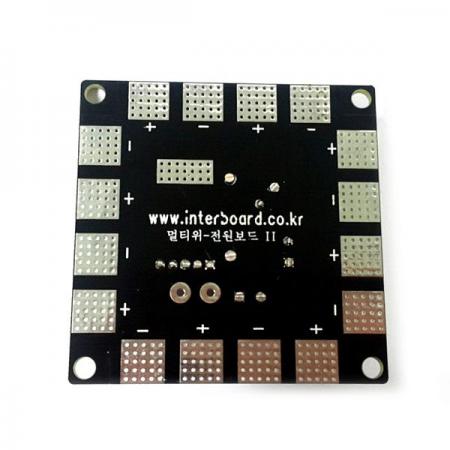 디바이스마트,기계/제어/로봇/모터 > 교육/취미로봇 > 드론/항공기 > 브랜드(인터보드) 드론,인터보드,interboard-POWER2-12V,멀티콥터 용 전원 배분 보드