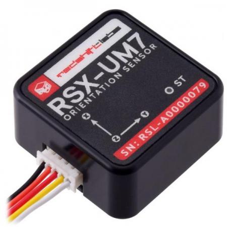 디바이스마트,MCU보드/전자키트 > 센서모듈 > 가속도/자이로/지자기센서,Pololu,UM7 Orientation Sensor #2764,운항자세방위측정표시장치(AHRS). 3축 가속도계, 비율(속도)자이로, 자력계. Extended Kalman Filter 사용.