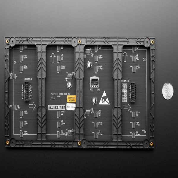 디바이스마트,LED/LCD > FND/도트매트릭스 > 도트매트릭스 > 기타 도트매트릭스,Adafruit,64x32 RGB LED Matrix - 5mm pitch [ada-2277],배열 : 64x32 / 사이즈 : 318x158x15mm / 전압 : 5V / 픽셀 : 2048 / 색상 : RGB / 아두이노 호환