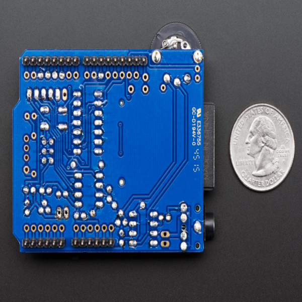 디바이스마트,MCU보드/전자키트 > 음악/앰프/녹음 > 기타,Adafruit,Adafruit Wave Shield for Arduino Kit - v1.1 [ada-94],아두이노 호환 실드 / 13.56MHz RFID 및 NFC / 53.3mm x 117.7mm / 최대 22KHz 12bit 비압축 오디오 파일(길이 무관) 재생 가능 / 아두이노, SD카드, 도구, 스피커, 헤드폰 미포함