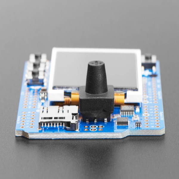 디바이스마트,오픈소스/코딩교육 > 아두이노 > 아두이노 호환쉴드,Adafruit,Adafruit 1.8' Color TFT Shield w/microSD and Joystick - v 2 [ada-802],아두이노 호환 / 1.8인치 TFT / 69mm x 53.5mm / 128x160 / microSD 슬롯 & 5-way joystick navigation switch