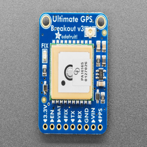 디바이스마트,MCU보드/전자키트 > 통신/네트워크 > GNSS/GPS > 일반용 GPS 모듈,Adafruit,Adafruit Ultimate GPS Breakout - 66 channel w/10 Hz updates - Version 3 [ada-746],Ultimate GPS module / MTK3339 chipset (-165 dBm, 10 Hz, 66 channels) / 3.3 - 5VDC / 외장안테나 연결 가능, 데이타로깅 내장