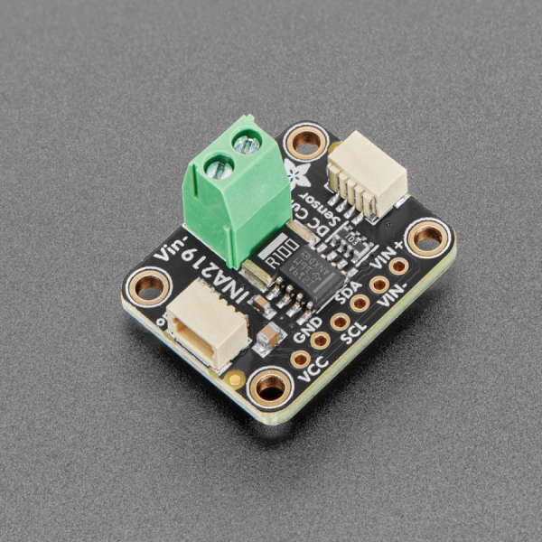 디바이스마트,MCU보드/전자키트 > 센서모듈 > 전압/전류센서,Adafruit,INA219 High Side DC Current Sensor Breakout - 26V ±3.2A Max - STEMMA QT [ada-904],전원 모니터링 문제를 해결해 줄 수 있는 브레이크아웃 보드! / INA219B 칩셋 / 1% 오차율 / 'high side' voltage & DC current draw /