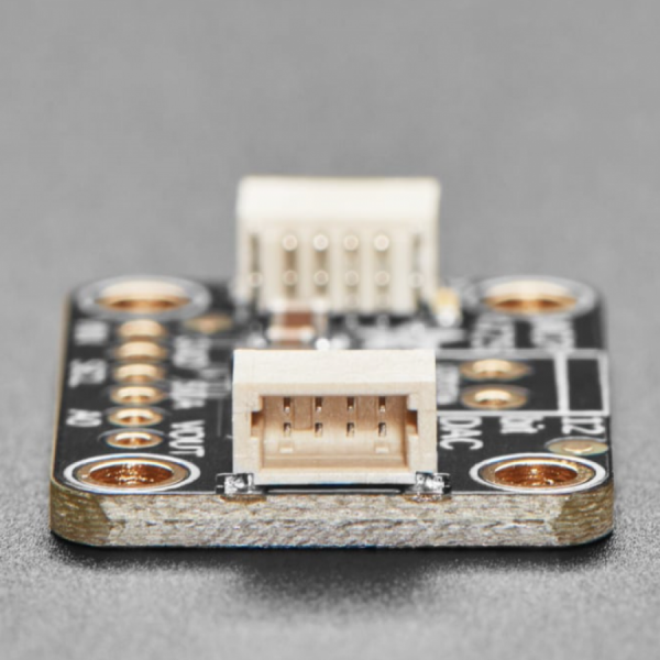 디바이스마트,MCU보드/전자키트 > 전원/신호/저장/응용 > ADC/DAC,Adafruit,MCP4725 Breakout Board - 12-Bit DAC w/I2C Interface [ada-935],MCP4725 12-bit DAC / 디지털 신호를 아날로그 신호로 변환시켜줍니다. / 3.3V or 5V logic / 3.4Mbps Fast Mode I2C