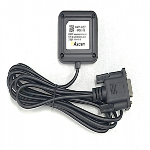 디바이스마트,MCU보드/전자키트 > 통신/네트워크 > GNSS/GPS > GPS 수신기,ASCEN,RS232 고성능 GPS [GPS631B] 커넥터 타입(D-Sub 9핀),고성능 MTK 66채널 GPS수신기(D-Sub 9핀)