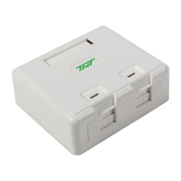 TNT 노출형 아울렛 박스, 모듈미포함 2포트, NM-TNT63 [흰색]