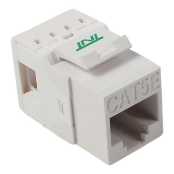 TNT 스냅인 키스톤잭, CAT.5E UTP (180°), NM-TNT79 [화이트]