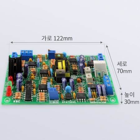 디바이스마트,MCU보드/전자키트 > 전원/신호/저장/응용 > 충전/배터리/전원,개성산전,KFA730VC,KFA730VC는 절연된 구간의 전압/전류(직류 및 교류)값을 전송하는 센싱앰프 보드
