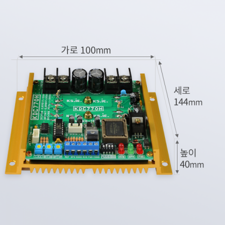 디바이스마트,MCU보드/전자키트 > 버튼/스위치/제어/RTC > 모터/모터컨트롤,개성산전,KDC770H,