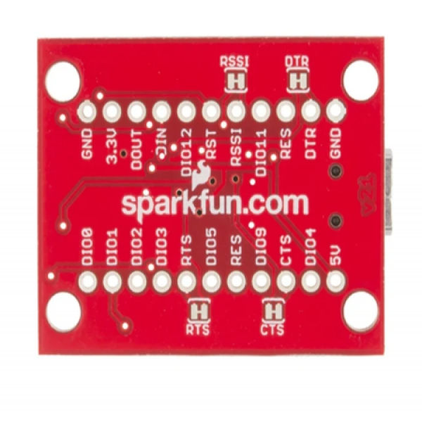 디바이스마트,MCU보드/전자키트 > 통신/네트워크 > USB관련,SparkFun,SparkFun XBee Explorer USB [WRL-11812],FT231X USB-to-Serial converter / Xbee 모듈은 미포함입니다.