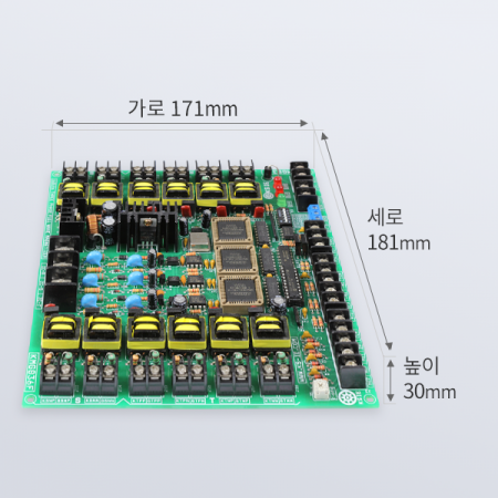 디바이스마트,MCU보드/전자키트 > 전원/신호/저장/응용 > 충전/배터리/전원,개성산전,KMG836F,KMG836F는 탈자기능에 특화된 16bit분해능의 위상각제어 전용칩(KPP8316MG)을 탑재한 삼상용 전파 탈/착자 제어보드입니다.