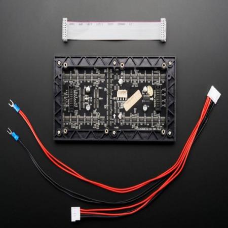 디바이스마트,LED/LCD > FND/도트매트릭스 > 도트매트릭스 > 기타 도트매트릭스,Adafruit,64x32 RGB LED Matrix - 3mm pitch [ada-2279],배열 : 64x32 / 사이즈 : 191x96x15mm / 전압 : 5V / 픽셀 : 2048 / 색상 : RGB / 아두이노 호환