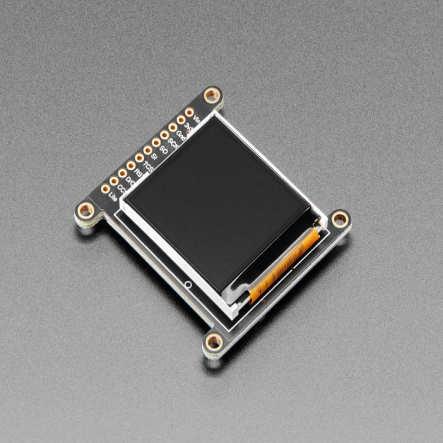 Adafruit 1.44' Color TFT LCD Display with MicroSD Card breakout - ST7735R [ada-2088]