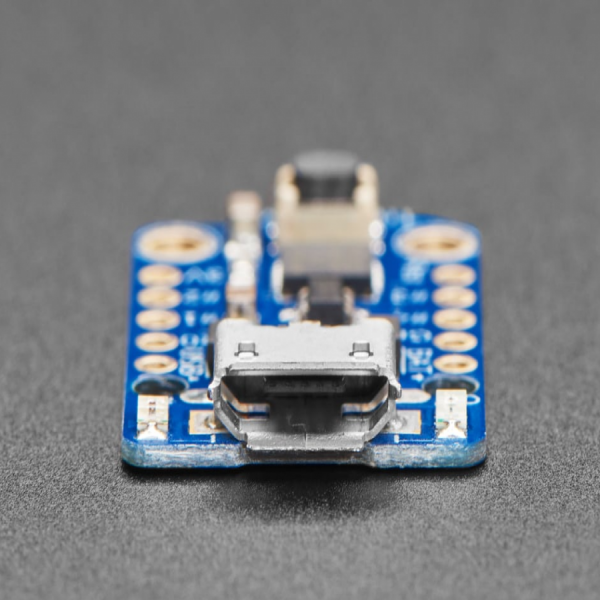 디바이스마트,오픈소스/코딩교육 > 아두이노 > 아두이노 호환보드,Adafruit,Adafruit Trinket - Mini Microcontroller - 3.3V Logic - MicroUSB [ada-1500],ATtiny85 on-board / Micro-USB jack / 3V and 5V / 27mm x 15 x 4mm