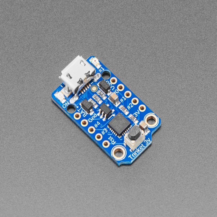Adafruit Trinket - Mini Microcontroller - 3.3V Logic - MicroUSB [ada ...