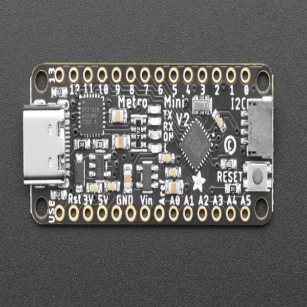 디바이스마트,오픈소스/코딩교육 > 아두이노 > 아두이노 호환보드,Adafruit,Adafruit Metro Mini 328 V2  - 5V 16MHz [ada-2590],ATmega328 brains / 6-16V / 20 GPIO pins / 5V GPIO Logic level + 5V onboard regulator / USB to Serial converter / 4 indicator LEDs