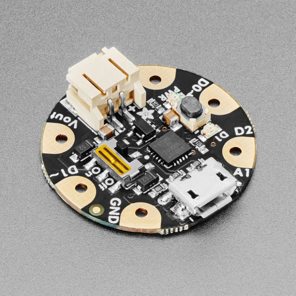 디바이스마트,MCU보드/전자키트 > 전원/신호/저장/응용 > 웨어러블 > 보드/모듈/키트,Adafruit,Adafruit GEMMA v2 - Miniature wearable electronic platform [ada-1222],약 1인치의 작은 wearable platform board / Attiny85 / 아두이노 호환 (상세 설명 참조) / Micro-B USB / On-Off switch