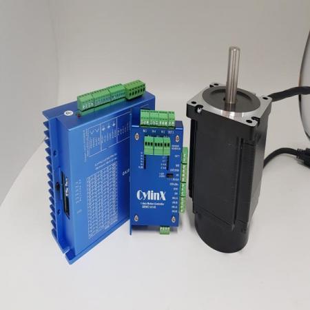 디바이스마트,기계/제어/로봇/모터 > 모터드라이버 > 모션 컨트롤러 > 1축 모션 컨트롤러,그란테크,1축제어기와 86각 스텝서보조합 인덱스 (CylinX-IDX86),타입 모션컨트롤러를 이용한 로타리인덱스 / 멀티드롭 25축 연결 가능 / 전원단자: 4단자 컨넥터 채용으로 옆 컨트롤러로 점프-점프 연결 가능 (순서: 24V, GND, 24V, GND)