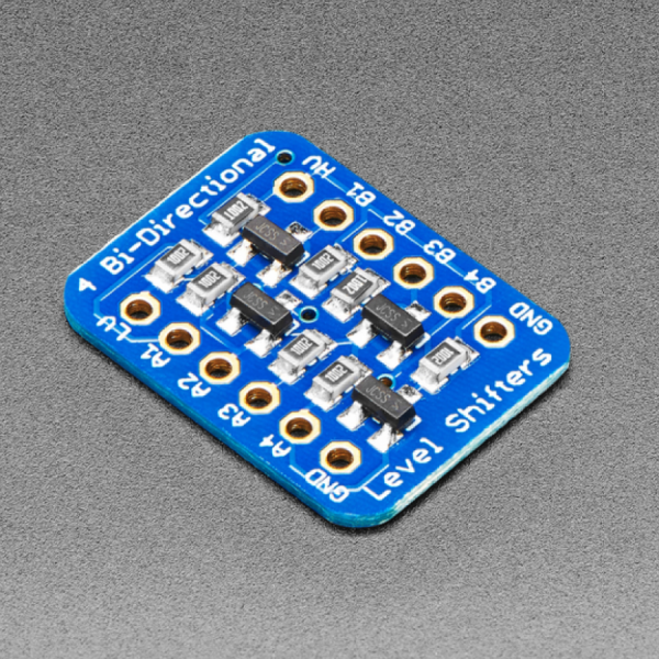 디바이스마트,MCU보드/전자키트 > 전원/신호/저장/응용 > 레벨컨버터/전압관리,Adafruit,4-channel I2C-safe Bi-directional Logic Level Converter - BSS138 [ada-757],5V device 와 3.3V 센서 사이에 꼭 필요한 컨버터 / 4 x BSS138 FETs