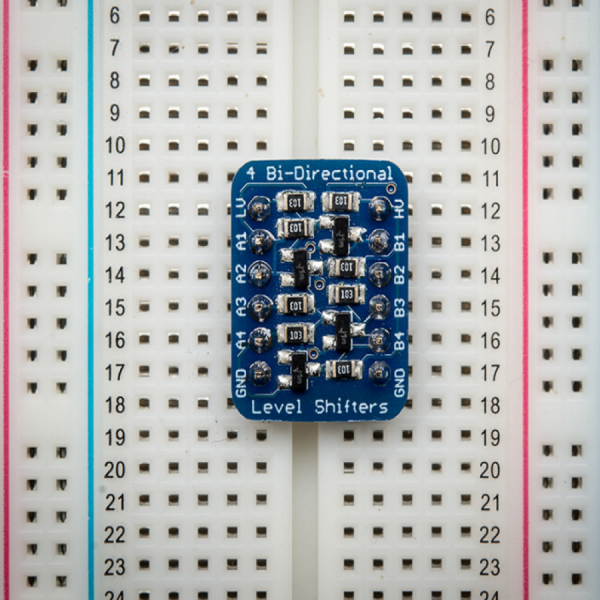 디바이스마트,MCU보드/전자키트 > 전원/신호/저장/응용 > 레벨컨버터/전압관리,Adafruit,4-channel I2C-safe Bi-directional Logic Level Converter - BSS138 [ada-757],5V device 와 3.3V 센서 사이에 꼭 필요한 컨버터 / 4 x BSS138 FETs