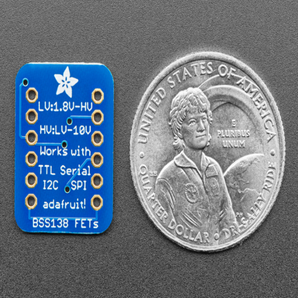 디바이스마트,MCU보드/전자키트 > 전원/신호/저장/응용 > 레벨컨버터/전압관리,Adafruit,4-channel I2C-safe Bi-directional Logic Level Converter - BSS138 [ada-757],5V device 와 3.3V 센서 사이에 꼭 필요한 컨버터 / 4 x BSS138 FETs