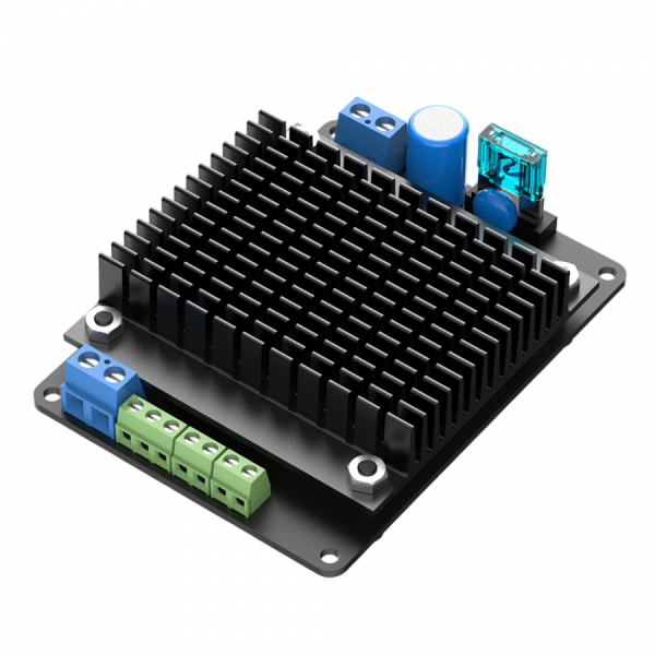 디바이스마트,기계/제어/로봇/모터 > 모터드라이버 > DC모터 드라이버 > 100W 이하 DC모터 드라이버,누리로봇,DC모터드라이버 아날로그입력 DDA3504,100W급 DC모터드라이버 / 아날로그 입력 / 12~35V DC모터구동 가능 / 보드당 모터 1개 구동 / 24V모터 구동시 정격 전류 : 4A(최대40A) / 가변저항과 스위치만으로 쉽게 구동가능