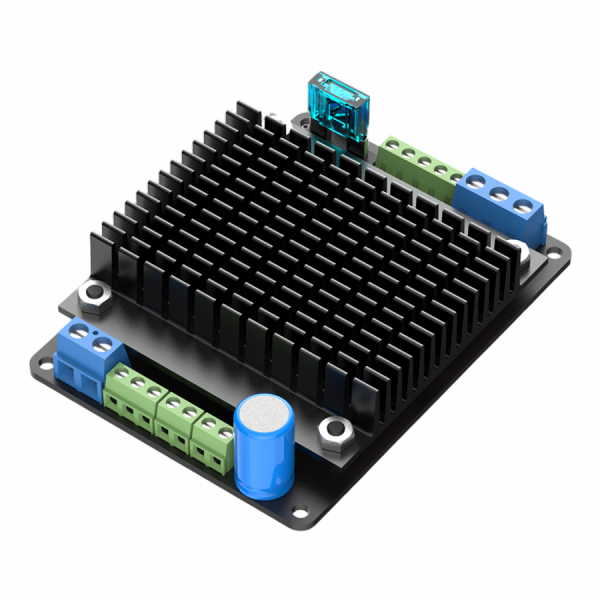 디바이스마트,기계/제어/로봇/모터 > 모터드라이버 > BLDC모터 드라이버 > 100W 이하 BLDC 모터드라이버,누리로봇,BLDC모터드라이버 아날로그입력 BDA3504,100W급 BLDC모터드라이버 / 아날로그 입력 : 12~35V BLDC모터구동 가능 / 보드당 모터 1개 구동 / 24V모터 구동시 정격 4A(최대40A) / 가변저항과 스위치만으로 쉽게 구동가능