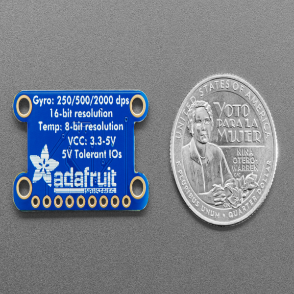 디바이스마트,MCU보드/전자키트 > 센서모듈 > 가속도/자이로/지자기센서 > 자이로센서,Adafruit,L3GD20H Triple-Axis Gyro Breakout Board - L3GD20/L3G4200 Upgrade - L3GD20H [ada-1032],I2C or SPI interface / 3.3V 레벨시프터 내장 (5V에서 사용 가능)