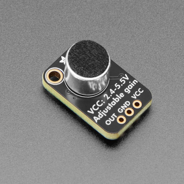 디바이스마트,MCU보드/전자키트 > 음악/앰프/녹음 > 앰프/증폭,Adafruit,Electret Microphone Amplifier - MAX4466 with Adjustable Gain [ada-1063],Maxim MAX4466 (power supply noise rejection) / 20-20KHz / FFT를 사용한 음성 변조, 오디오 녹음/샘플링, 오디오-반응성 프로젝트 등에 알맞습니다.