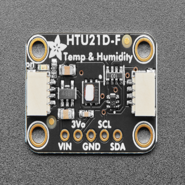 디바이스마트,MCU보드/전자키트 > 센서모듈 > 온도/습도 > 온습도겸용,Adafruit,Adafruit HTU21D-F Temperature & Humidity Sensor Breakout Board [ada-1899],I2C digital humidity sensor / 5% ~ 95% RH (±2%) / -30 ~ 90°C (±1°C) / 3.3V-5V power or logic