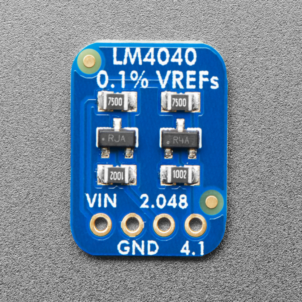 디바이스마트,MCU보드/전자키트 > 전원/신호/저장/응용 > 충전/배터리/전원,Adafruit,Precision LM4040 Voltage Reference Breakout - 2.048V and 4.096V [ada-2200],voltage reference로 활용할 수 있는 브레이크아웃 보드 / 두 가지의 고정밀 shunt-type 전압 레퍼런스 - 2.048V (3.3V용) + 4.096 (5V용)
